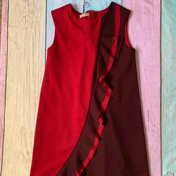 Double color trussardi jr patty dress size 14 - Picture 2 of 10